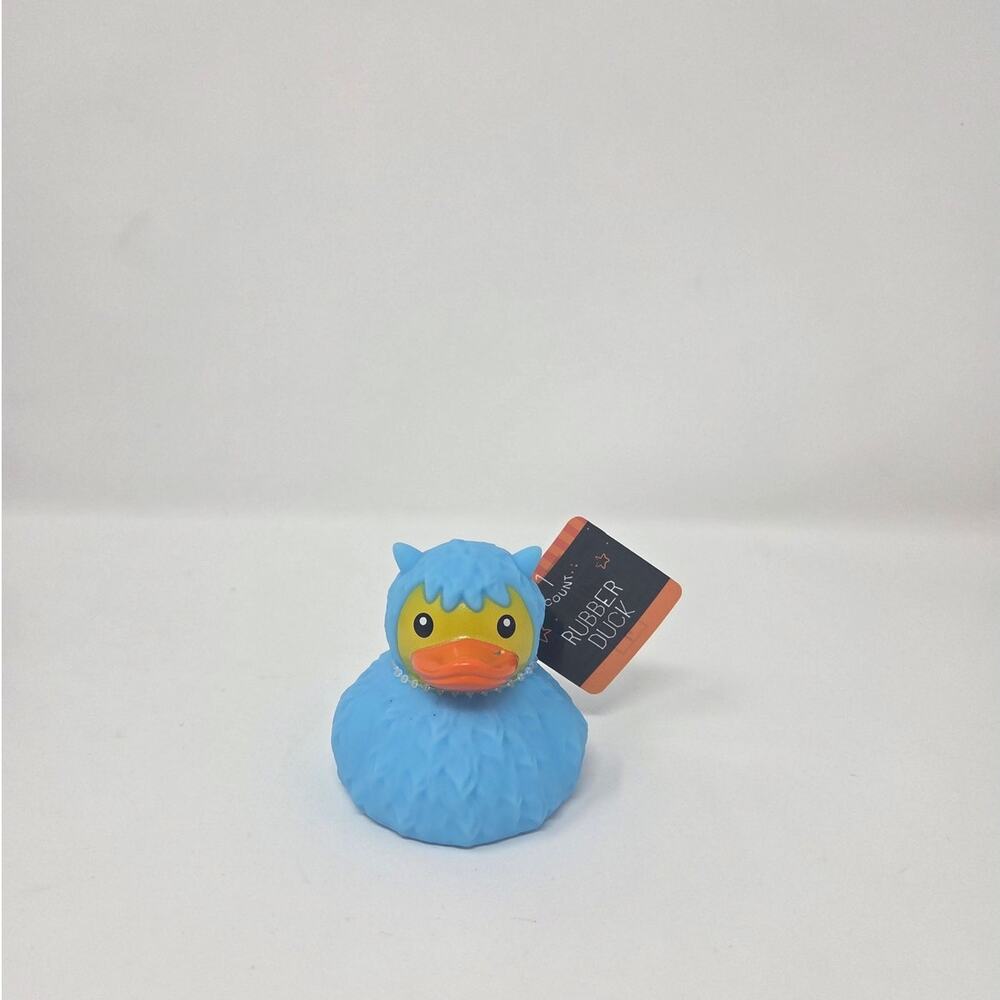 Blue Monster Halloween Rubber Duck